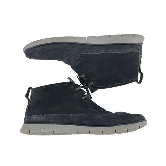 UGG Men\'s Freamon Waterproof Chukka 9.5 Gray Leather Ankle Boots Winter Fit main image 9